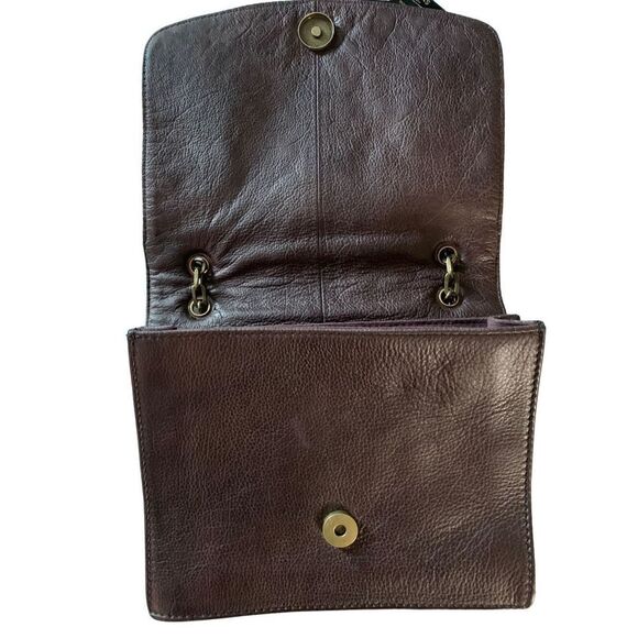 FRYE Jade Cross body brown leather bag NEW NWT - Picture 4 of 11